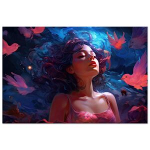 Sweet Dreams Beautiful Canvas Print - 40x60 cm / 16x24″, Slim
