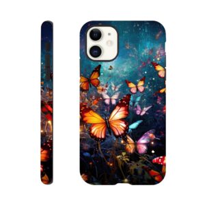 Butterflies of Light Colorful Phone Case - Tough case, Apple - iPhone 11