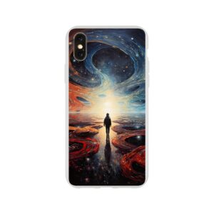Infinity Abstract Design Phone Case - Flexi case, Apple - iPhone X