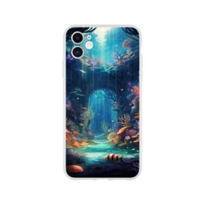 Underwater Paradise Ocean Phone Case - Flexi case, Apple - iPhone 11