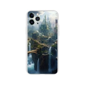 Elven Kingdom Fantasy Landscape Phone Case - Flexi case, Apple - iPhone 11 Pro