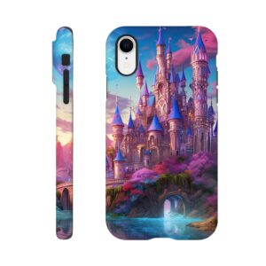 Colorful Fairy Tale Castle Phone Case - Tough case, Apple - iPhone XR