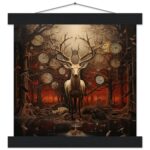 Forest Spirit God of Time Hanging Print