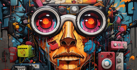 Graffiti Art Style Artwork: Urban Canvas