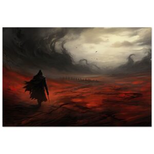 Into the Maelstrom Metal Print - 60x90 cm / 24x36″