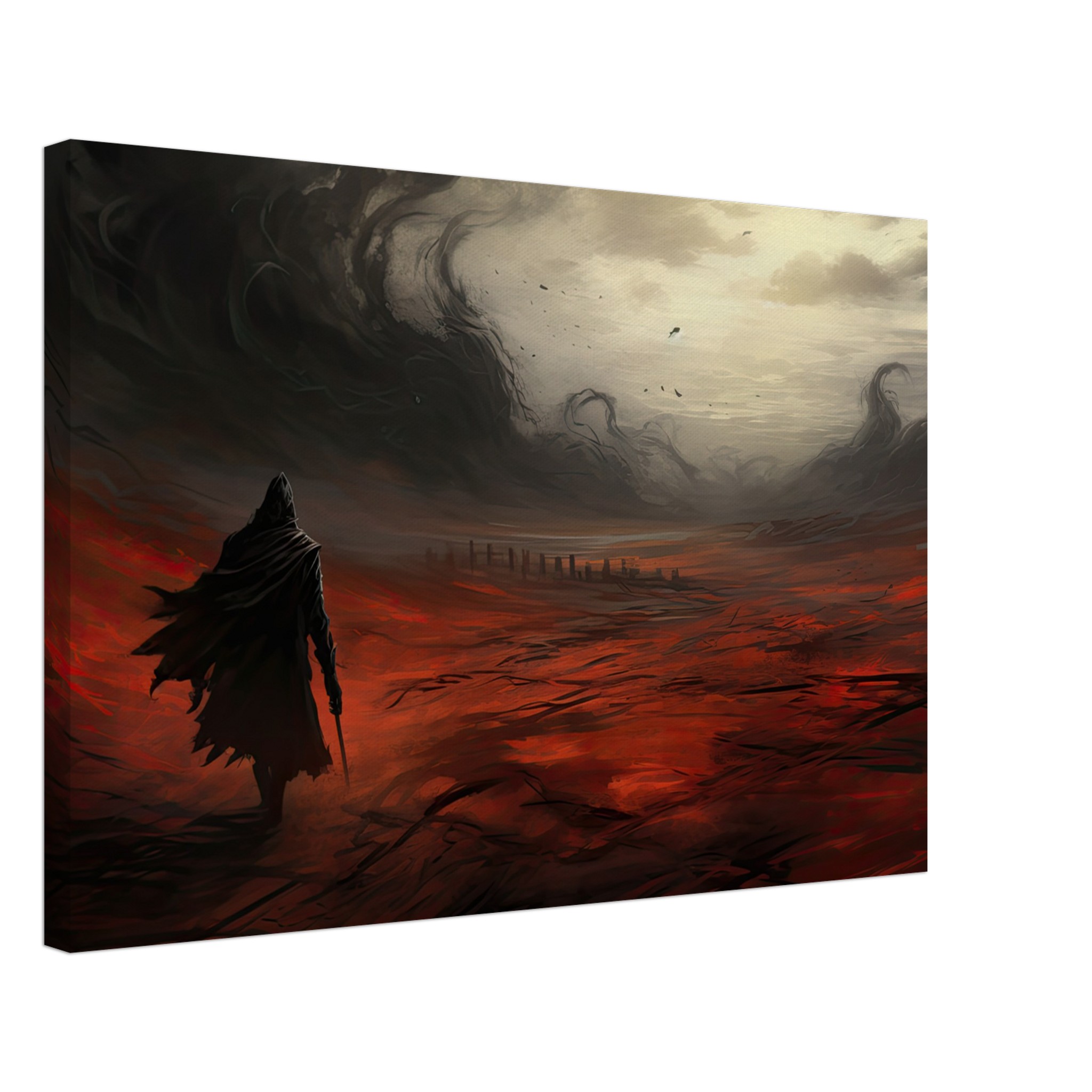Into the Maelstrom Canvas Print – 50×75 cm / 20×30″, Thick