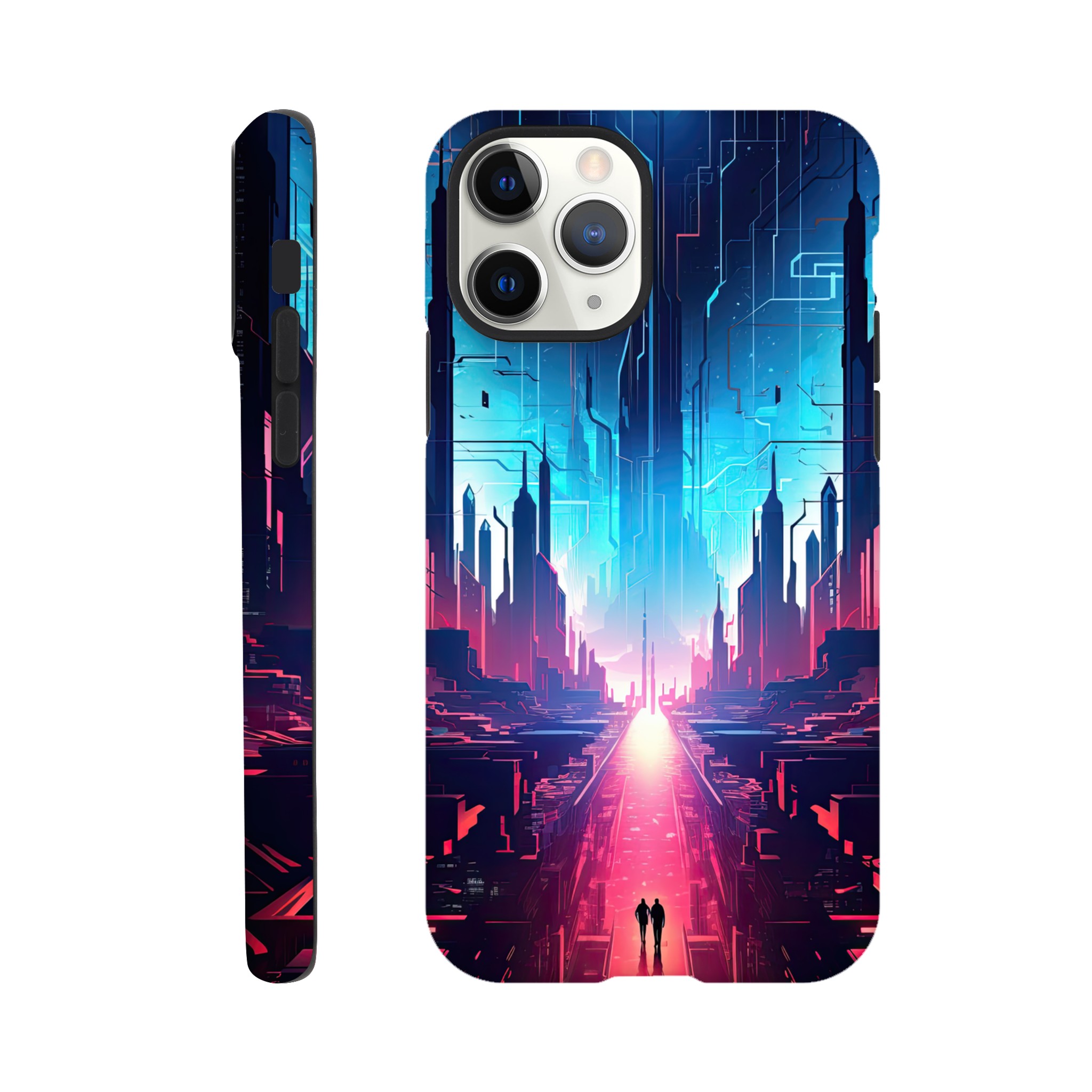 Digital Paradise Abstract Futuristic Phone Case – Tough case, Apple – iPhone 11 Pro