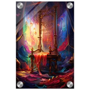 Dreamweaver's Loom Acrylic Print - 20x30 cm / 8x12″