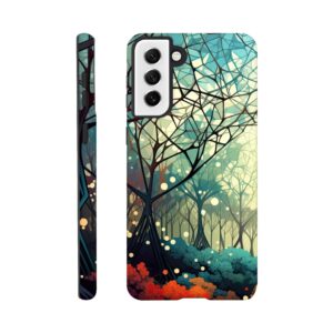 Forest Colorful Abstract Landscape Phone Case - Tough case, Samsung - Galaxy S21 Plus