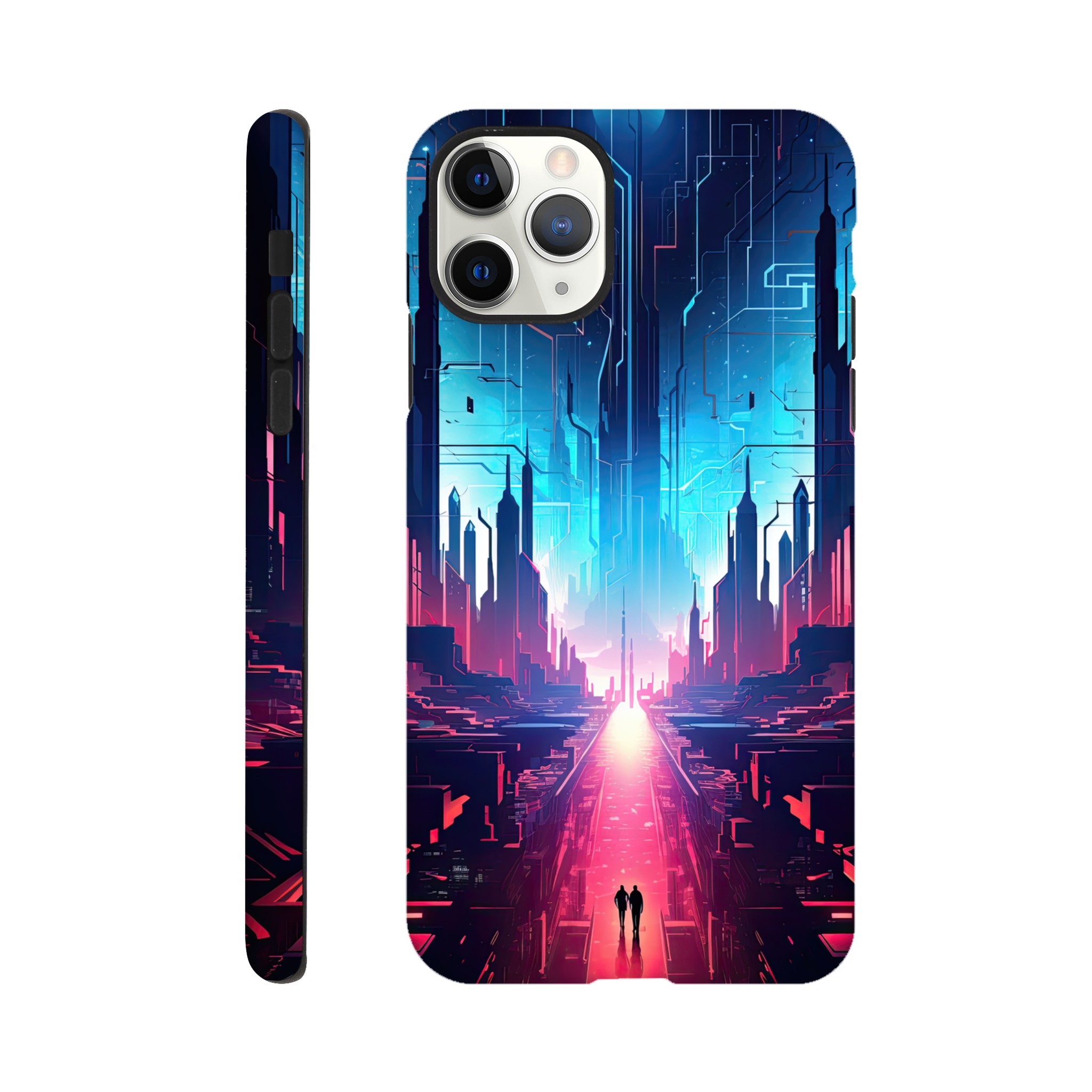 Digital Paradise Abstract Futuristic Phone Case – Tough case, Apple – iPhone 11 Pro Max