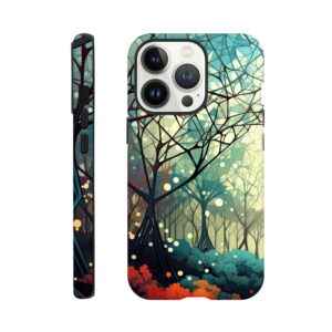 Forest Colorful Abstract Landscape Phone Case - Tough case, Apple - iPhone 13 Pro