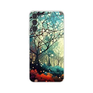 Forest Colorful Abstract Landscape Phone Case - Flexi case, Samsung - Galaxy S22 Plus