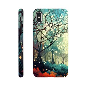 Forest Colorful Abstract Landscape Phone Case - Tough case, Apple - iPhone XS Max