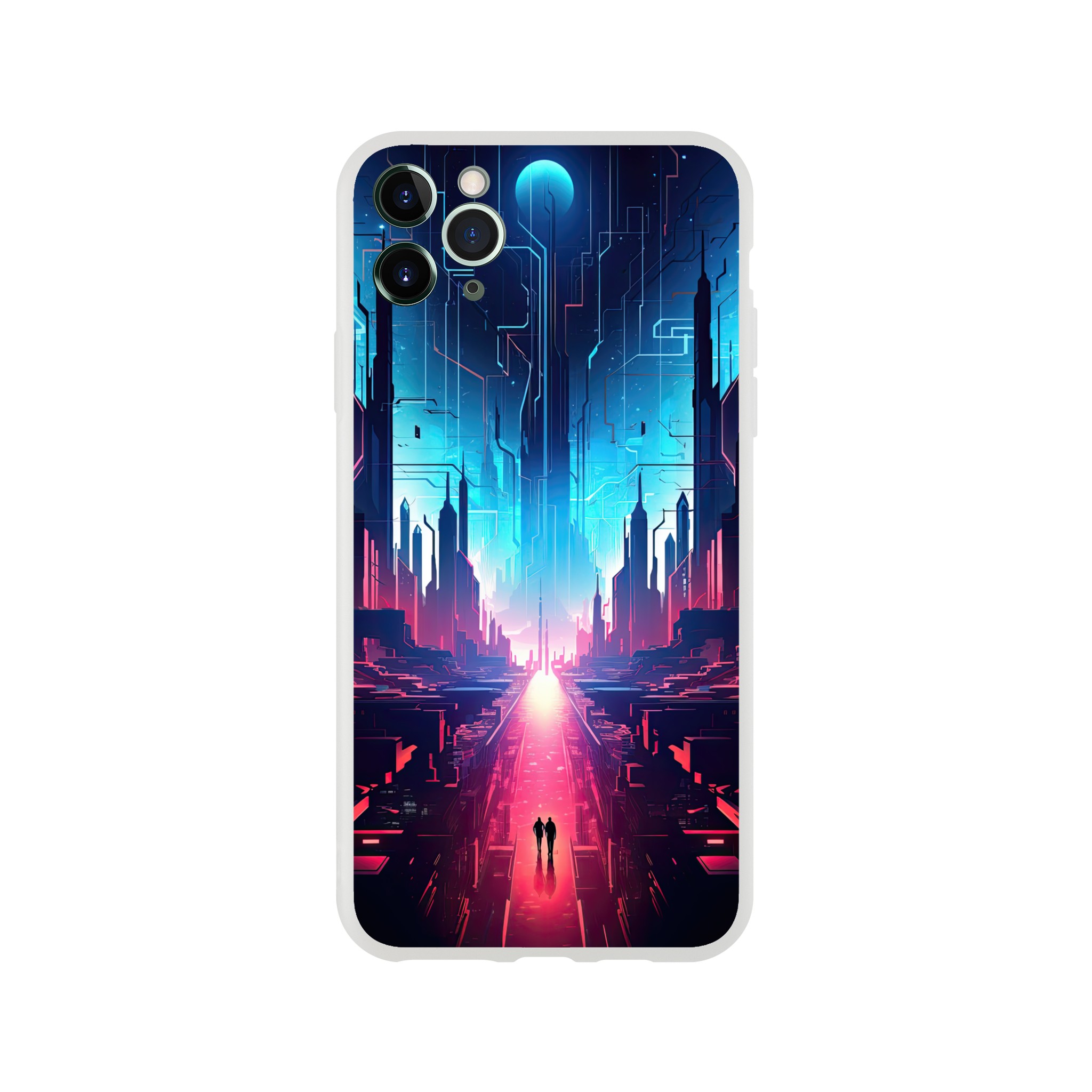 Digital Paradise Abstract Futuristic Phone Case – Flexi case, Apple – iPhone 11 Pro Max