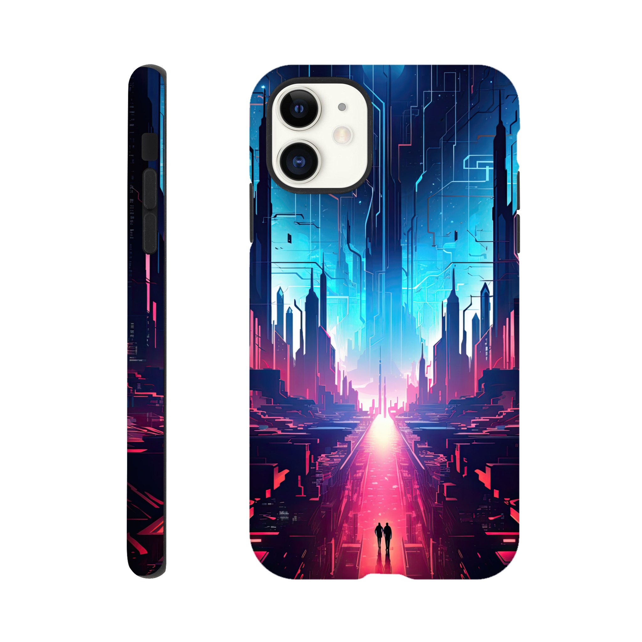 Digital Paradise Abstract Futuristic Phone Case – Tough case, Apple – iPhone 11