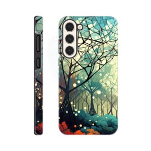 Forest Colorful Abstract Landscape Phone Case - Tough case, Samsung - Galaxy S23 Plus
