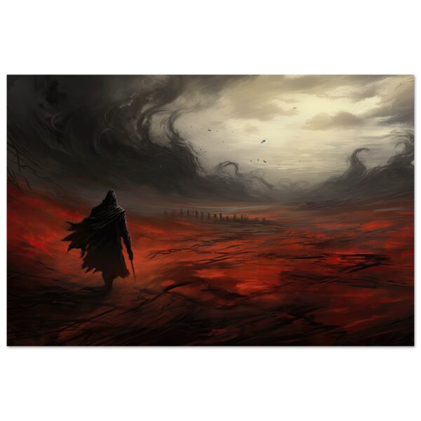 Into the Maelstrom Metal Print