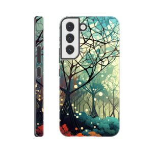 Forest Colorful Abstract Landscape Phone Case - Tough case, Samsung - Galaxy S22