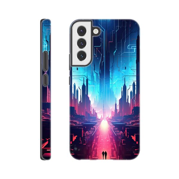 Digital Paradise Abstract Futuristic Phone Case - Tough case, Samsung - Galaxy S22 Plus