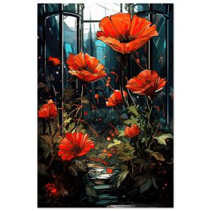 Garden of Glass Flowers Poster - 30x45 cm / 12x18″