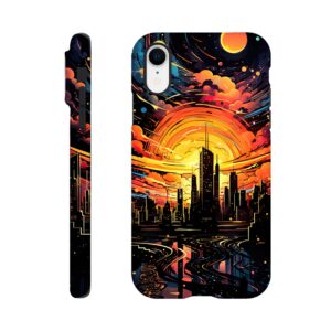Solar City Symphony Phone Case - Tough case, Apple - iPhone XR