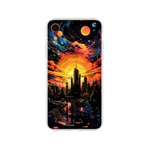 Solar City Symphony Phone Case - Flexi case, Apple - iPhone XR