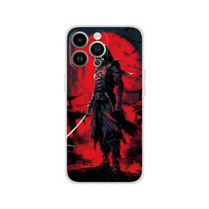 Stealthy Ninja Assassin Phone Case - Flexi case, Apple - iPhone 14 Pro Max