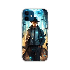 Dimension Hopping Detective Phone Case - Flexi case, Apple - iPhone 12