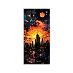 Solar City Symphony Phone Case - Flexi case, Samsung - Galaxy S22 Ultra