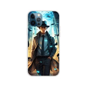 Dimension Hopping Detective Phone Case - Flexi case, Apple - iPhone 12 Pro