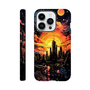 Solar City Symphony Phone Case - Tough case, Apple - iPhone 14 Pro