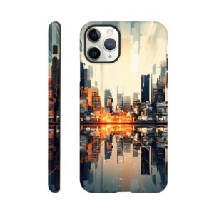 New Dawn – Abstract City Phone Case - Tough case, Apple - iPhone 11 Pro Max