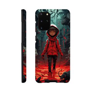 Little Red Devil Girl Phone Case - Tough case, Samsung - Galaxy S20 Plus