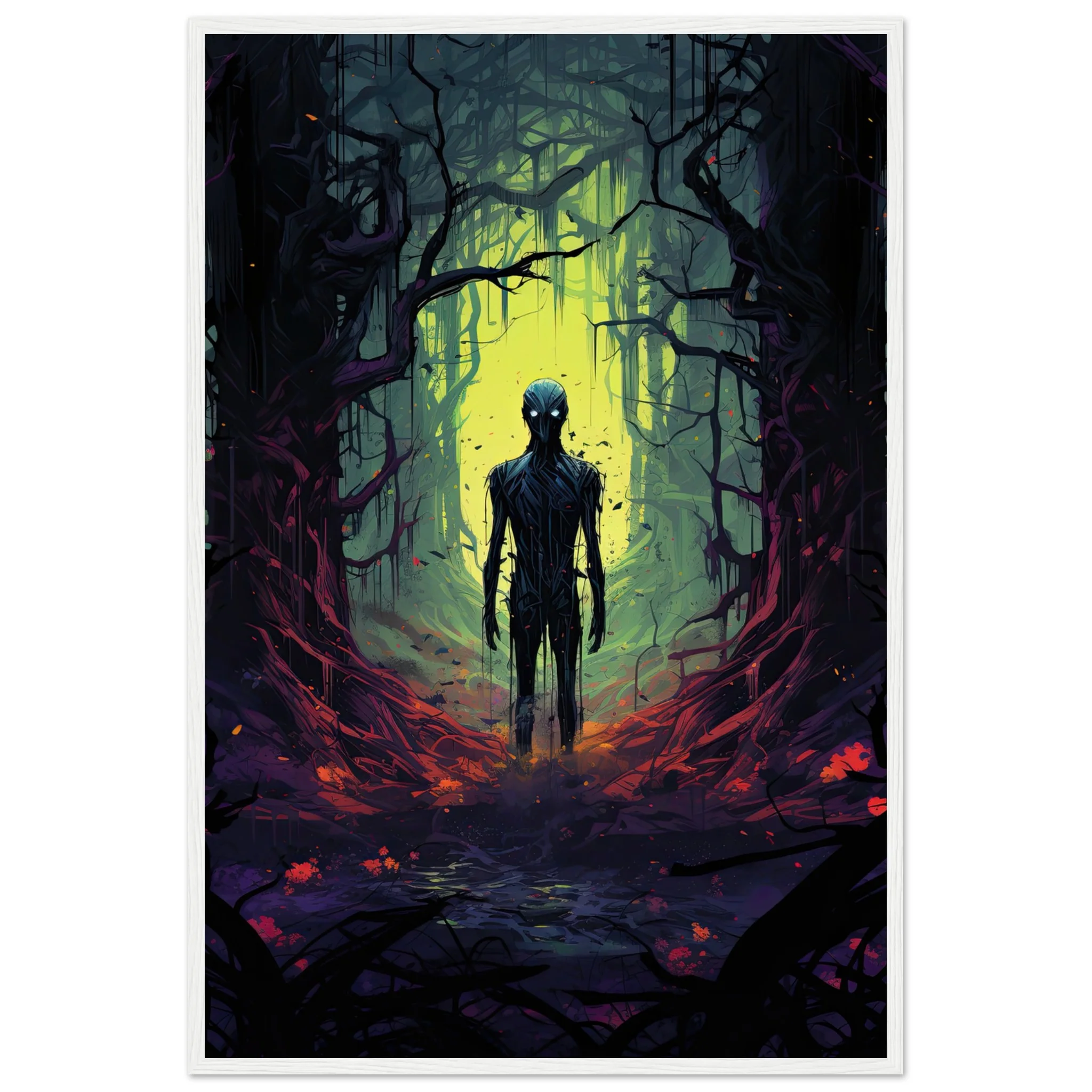 Forest of the Revenant Framed Print