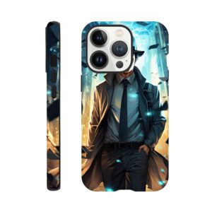 Dimension Hopping Detective Phone Case - Tough case, Apple - iPhone 13 Pro