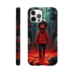Little Red Devil Girl Phone Case - Tough case, Apple - iPhone 12 Pro Max