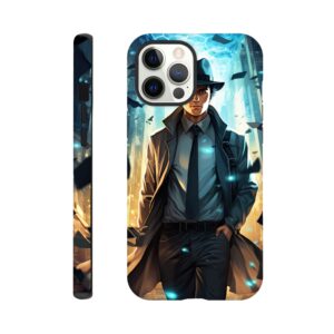 Dimension Hopping Detective Phone Case - Tough case, Apple - iPhone 12 Pro Max
