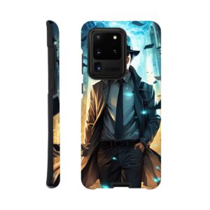 Dimension Hopping Detective Phone Case - Tough case, Samsung - Galaxy S20 Ultra