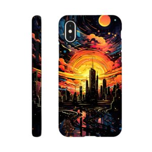 Solar City Symphony Phone Case - Tough case, Apple - iPhone XS