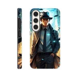 Dimension Hopping Detective Phone Case - Tough case, Samsung - Galaxy S23
