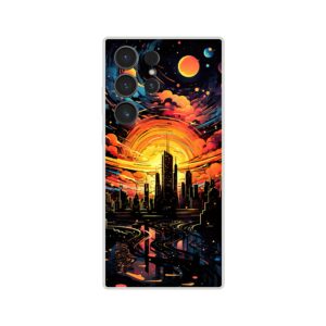 Solar City Symphony Phone Case - Flexi case, Samsung - Galaxy S23 Ultra