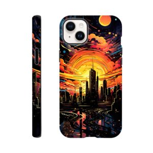 Solar City Symphony Phone Case - Tough case, Apple - iPhone 14 Plus
