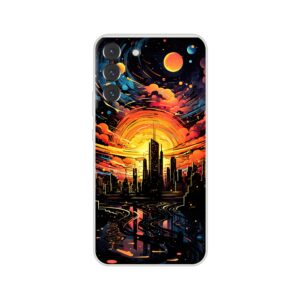 Solar City Symphony Phone Case - Flexi case, Samsung - Galaxy S22 Plus