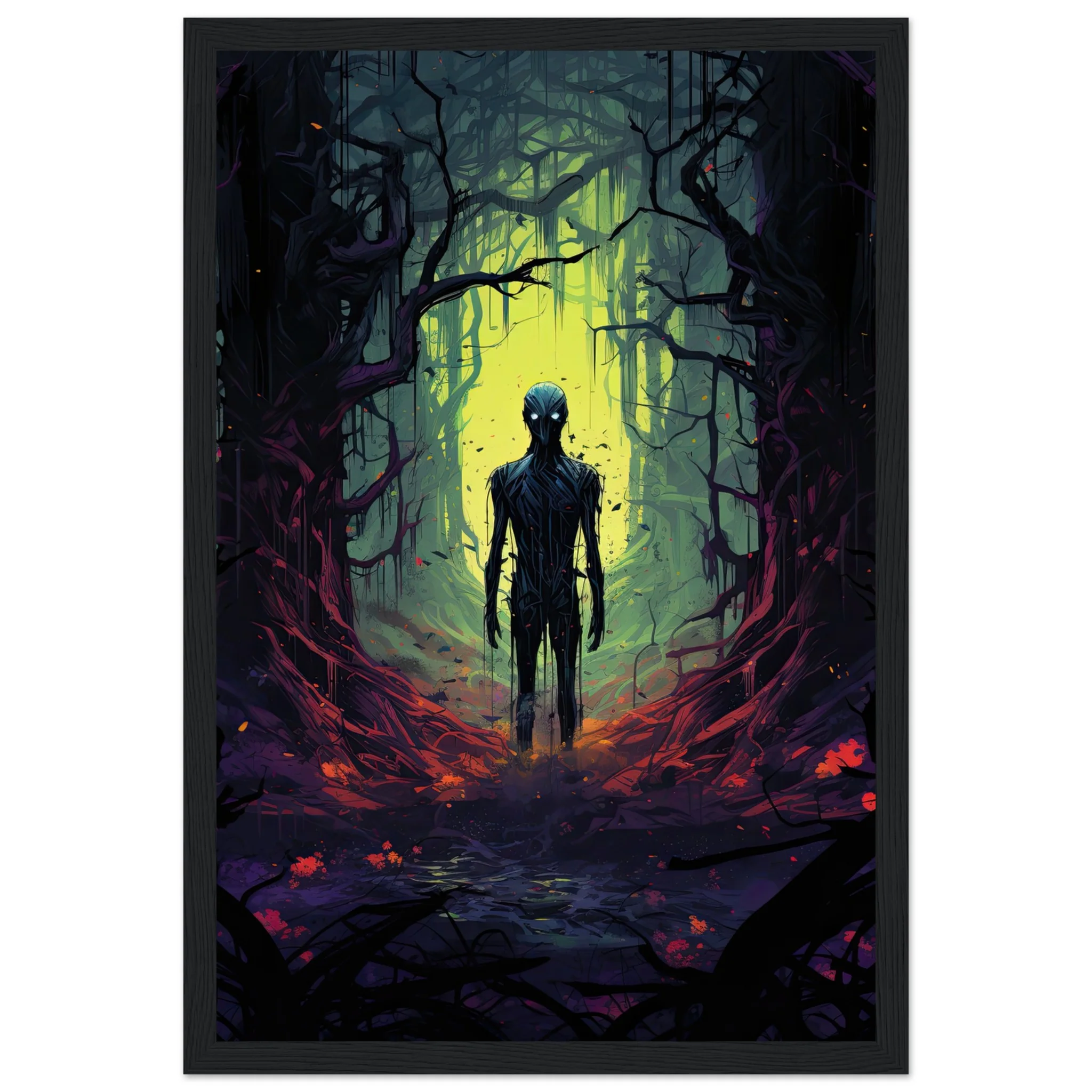 Forest of the Revenant Framed Print