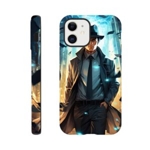 Dimension Hopping Detective Phone Case - Tough case, Apple - iPhone 12