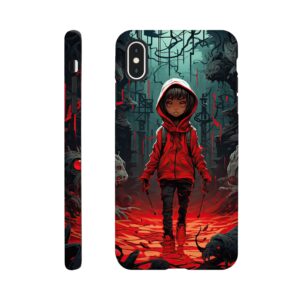 Little Red Devil Girl Phone Case - Tough case, Apple - iPhone XS Max