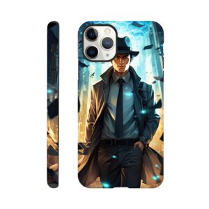 Dimension Hopping Detective Phone Case - Tough case, Apple - iPhone 11 Pro Max