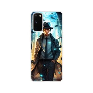Dimension Hopping Detective Phone Case - Flexi case, Samsung - Galaxy S20