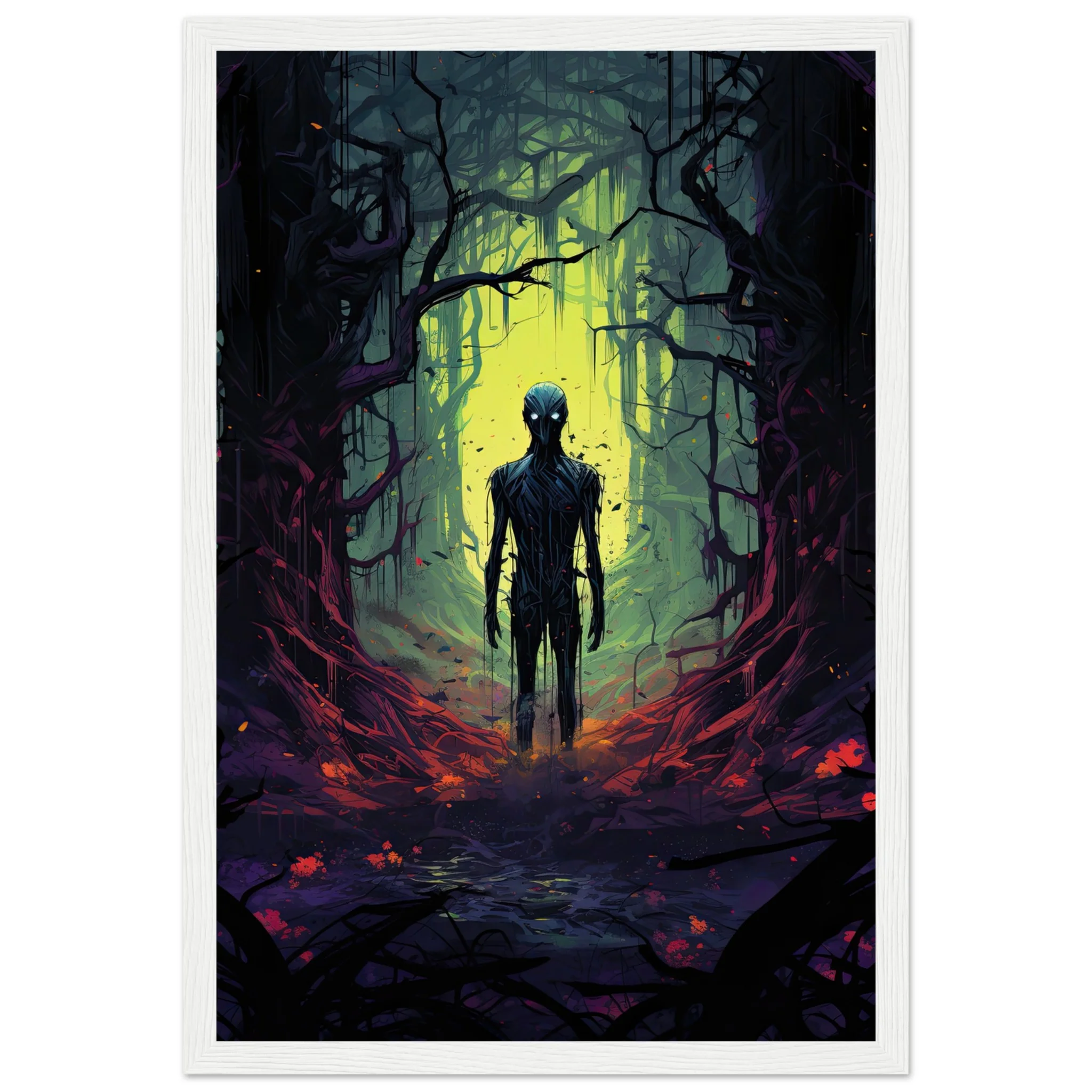 Forest of the Revenant Framed Print