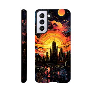 Solar City Symphony Phone Case - Tough case, Samsung - Galaxy S21